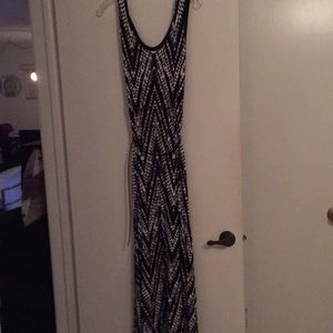 Calvin Klein fabulous maxi dress w/belt